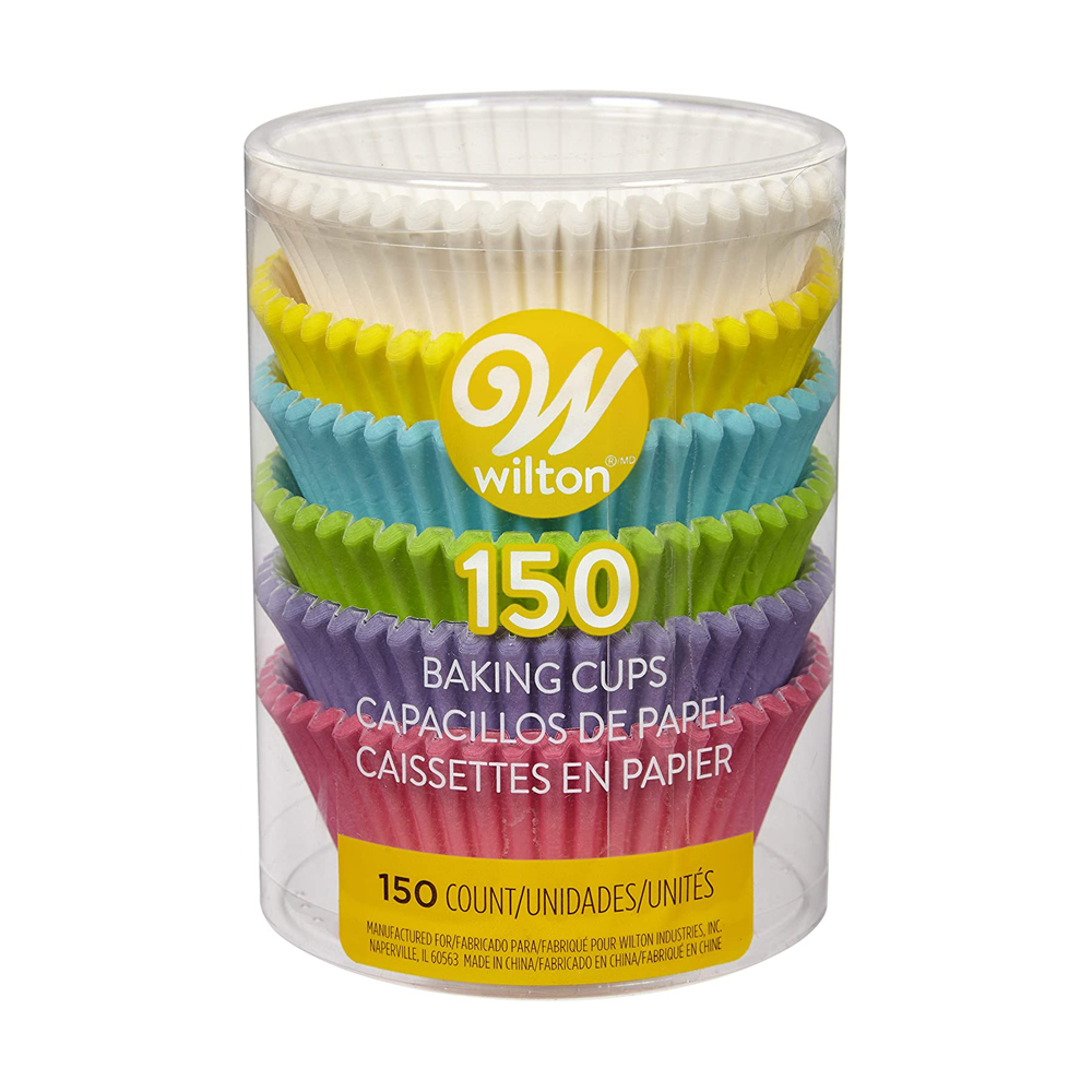 Wilton Pastel Rainbow Cupcake Liners, Pack of 150