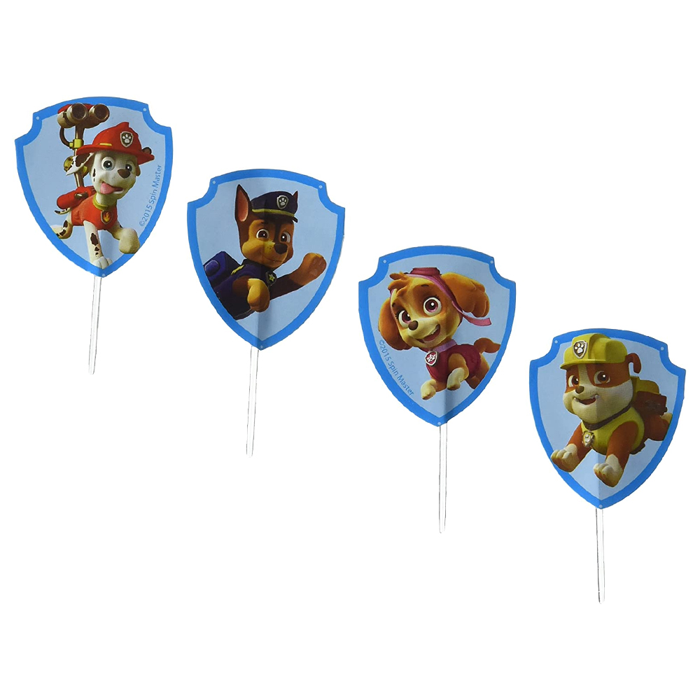 Wilton 'Paw Patrol' Cupcake Toppers, Pack of 24