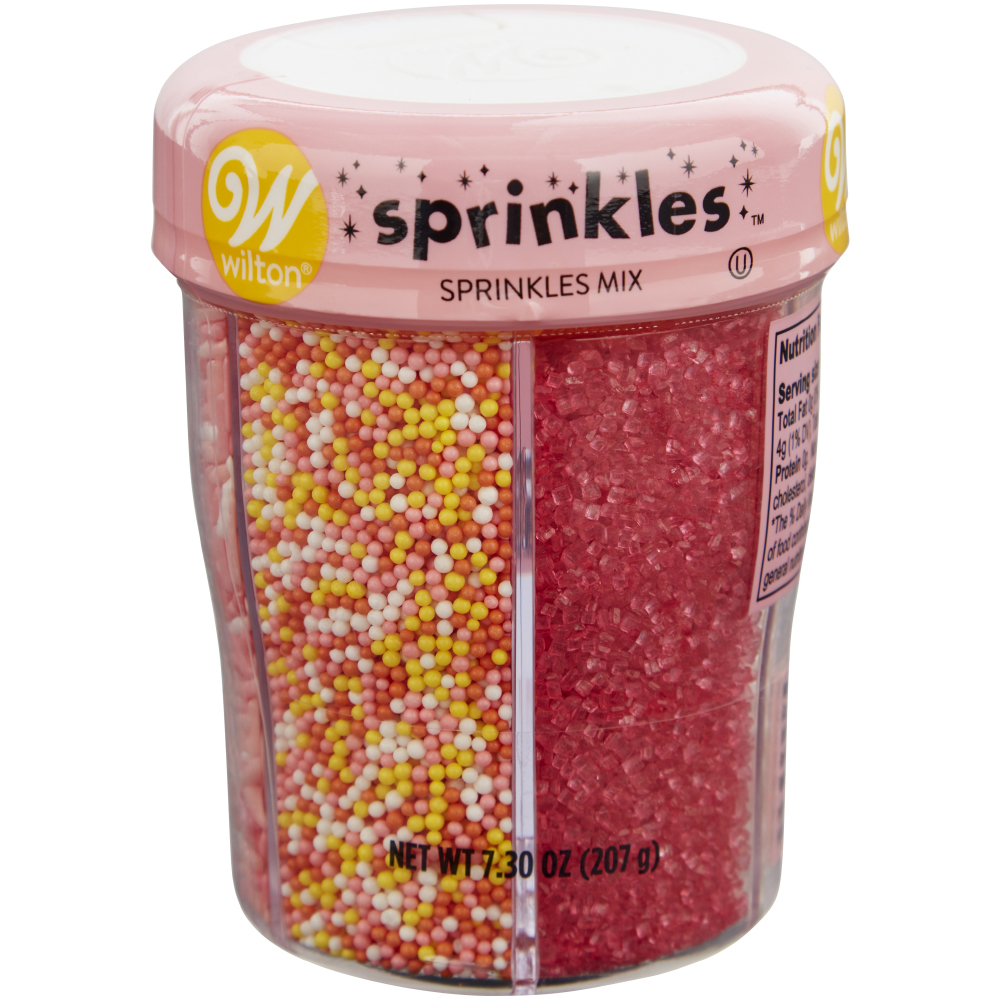 Wilton Pink, Yellow and White Sprinkle Mix, oz