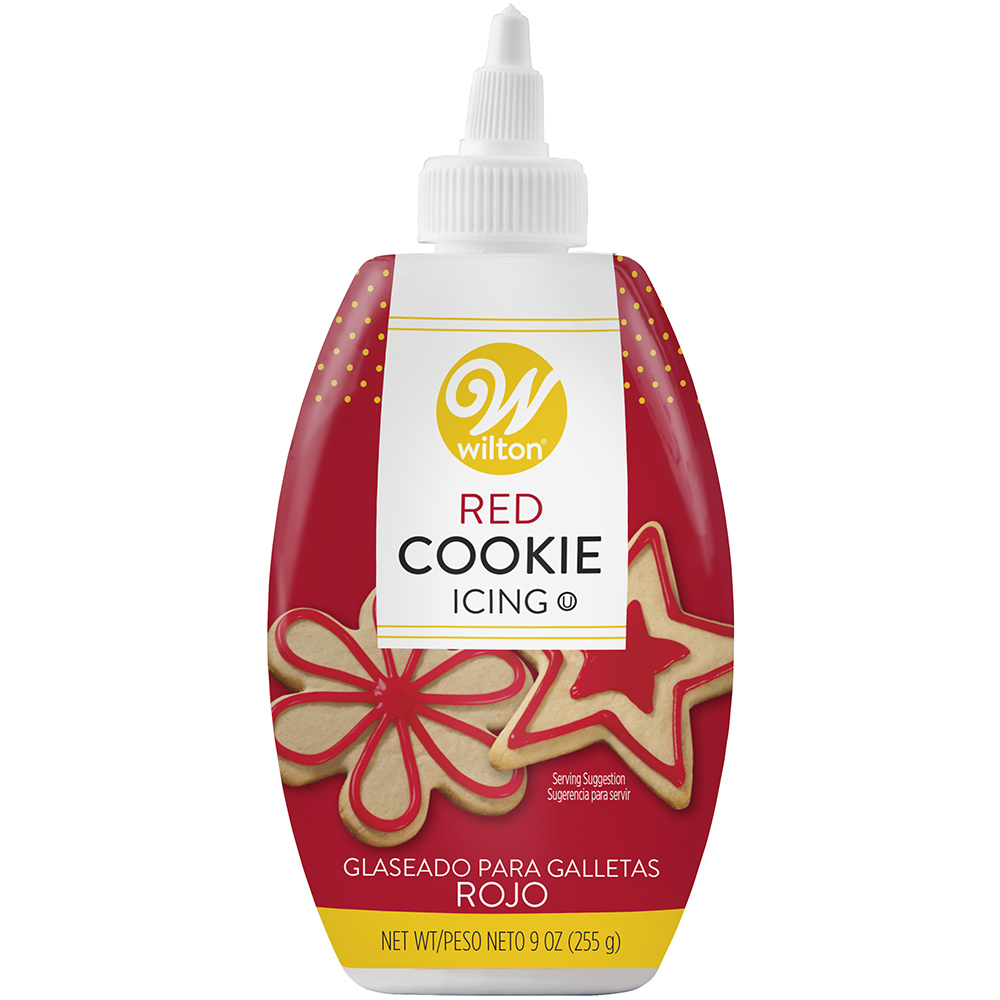 Wilton Red Cookie Icing, 9 oz.