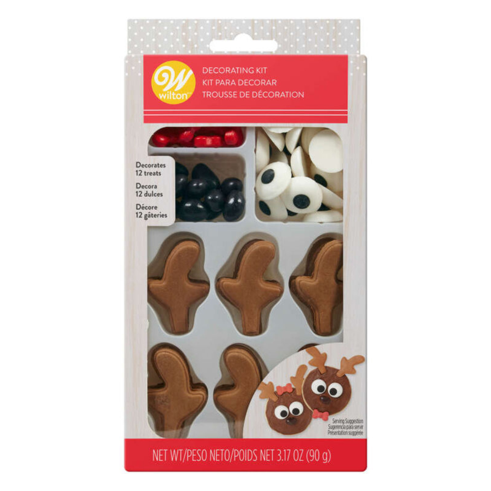 Wilton Reindeer Decorating Kit, 3.17 oz.