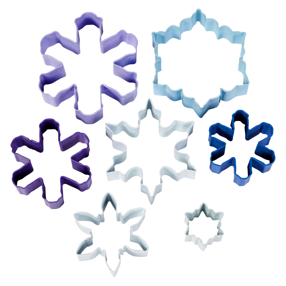 Wilton Snowflake Cookie Cutters, Set of 7