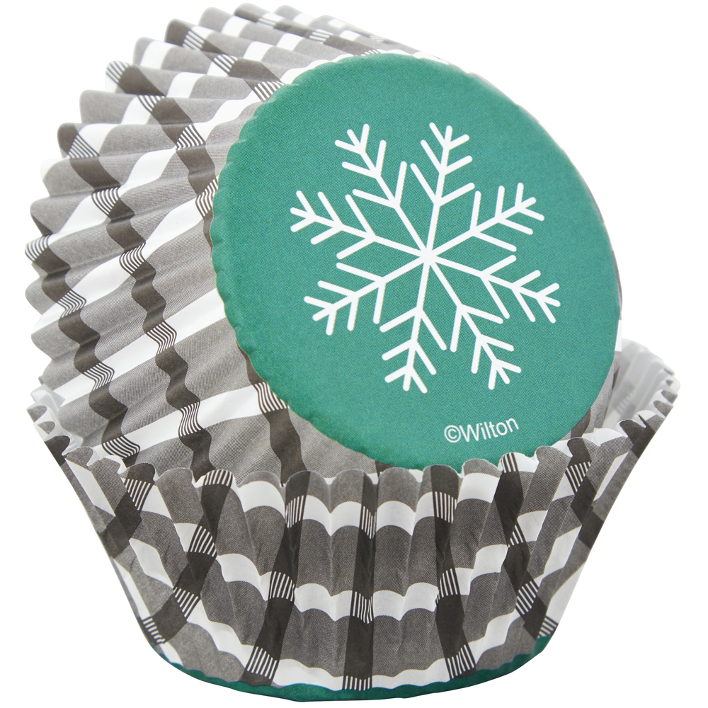 Wilton Snowflake Cupcake Liners, Pack of 75