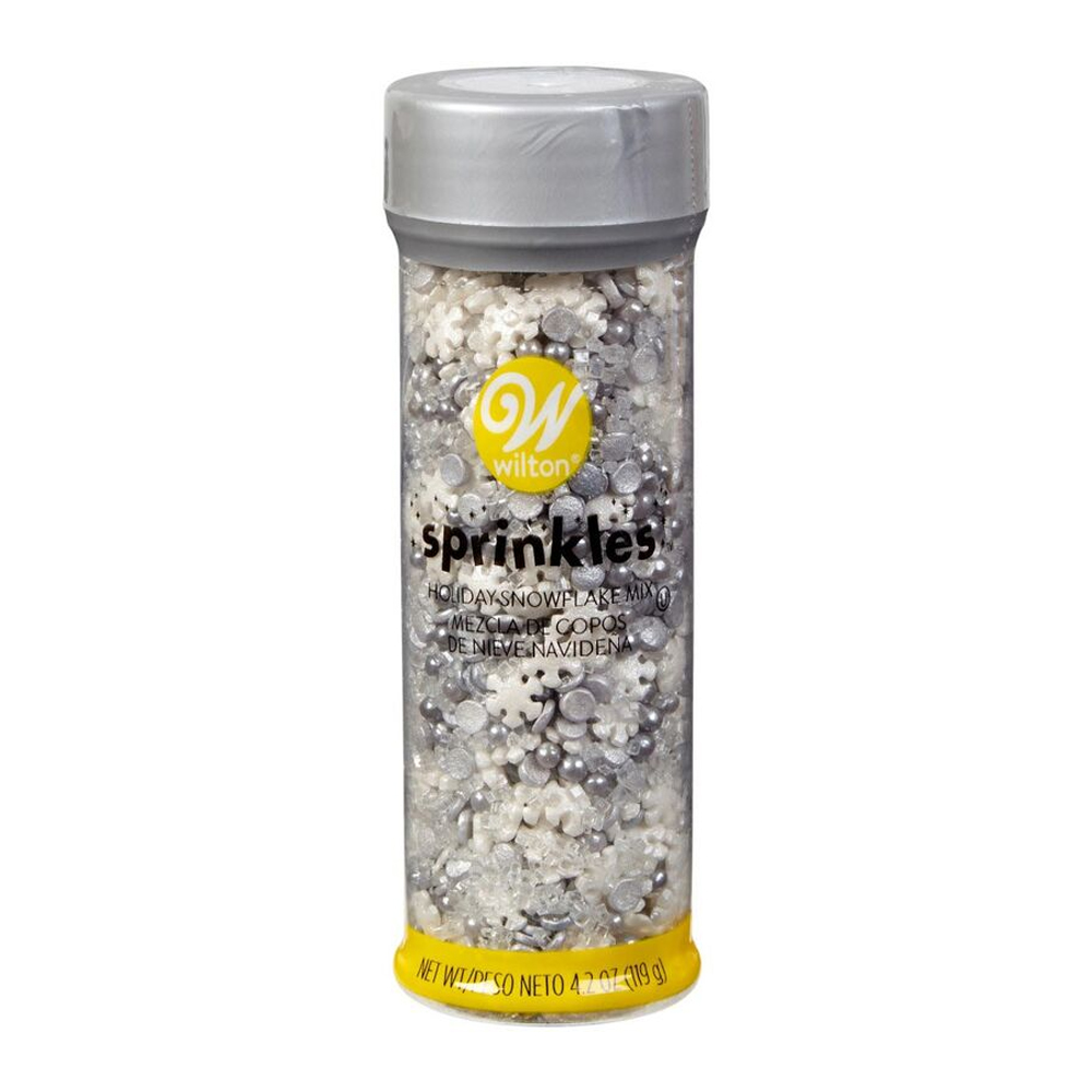 Wilton Snowflake Sprinkle Mix, 4.2 oz.