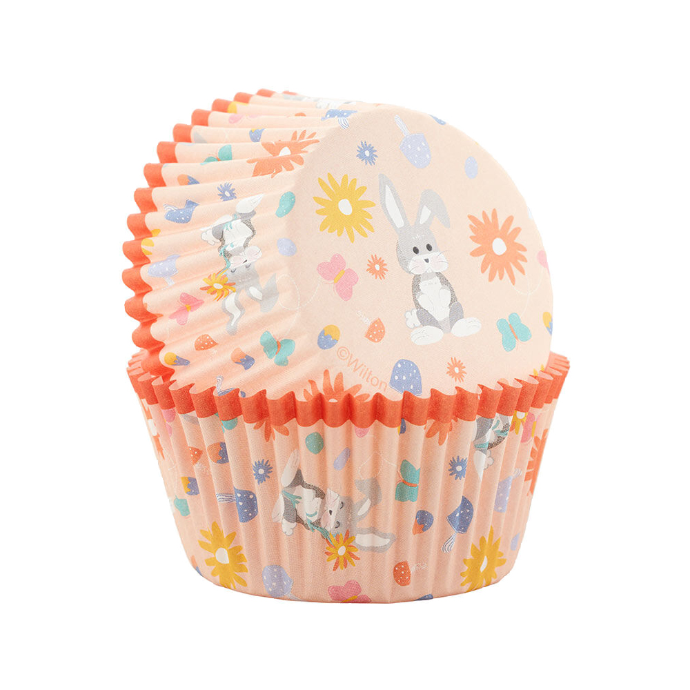 Wilton Standard Easter Bunny Cupcake Liners, Pack of 75
