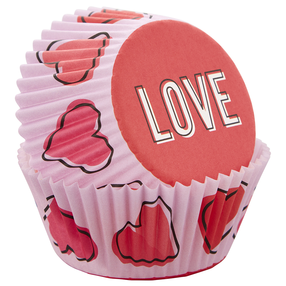 Wilton Standard Love Baking Cups, Pack of 75