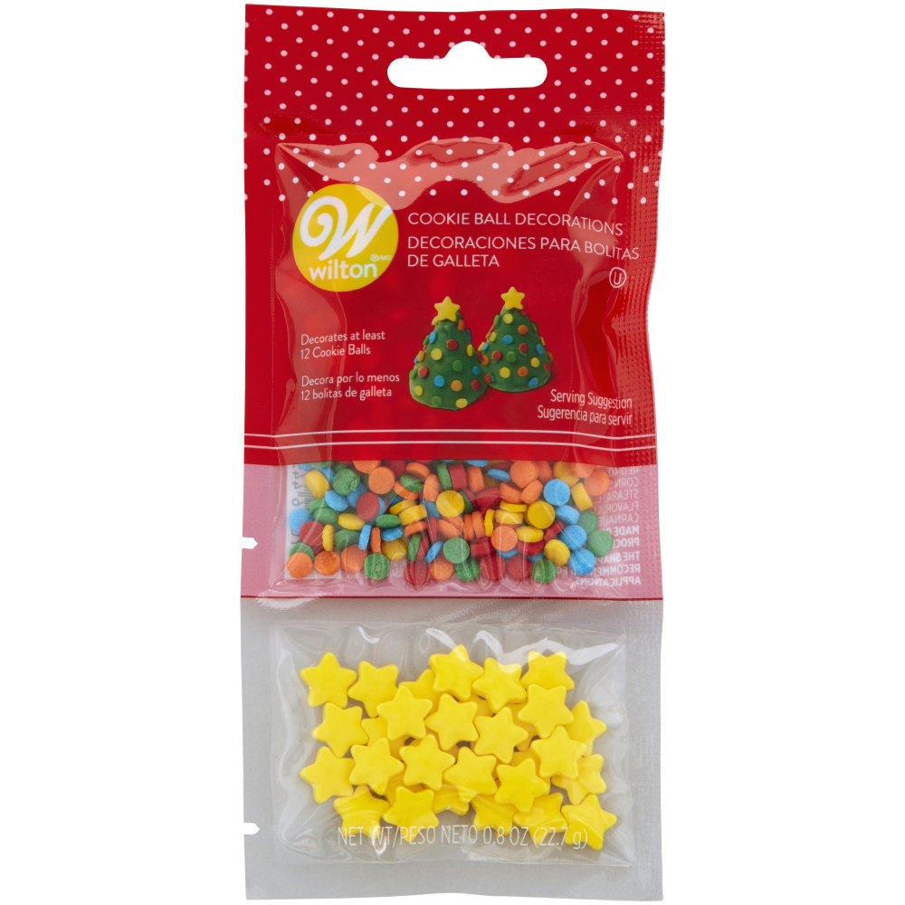 Wilton Tree Cookie Ball Decorations, oz