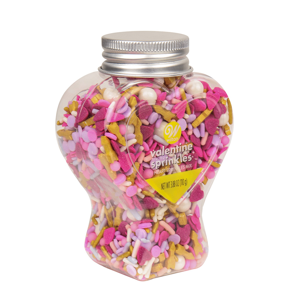 Wilton Valentine Heart Sprinkle Mix, 3.88 oz.