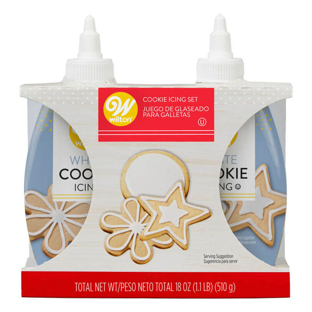 Wilton White Cookie Icing, Pack of 2