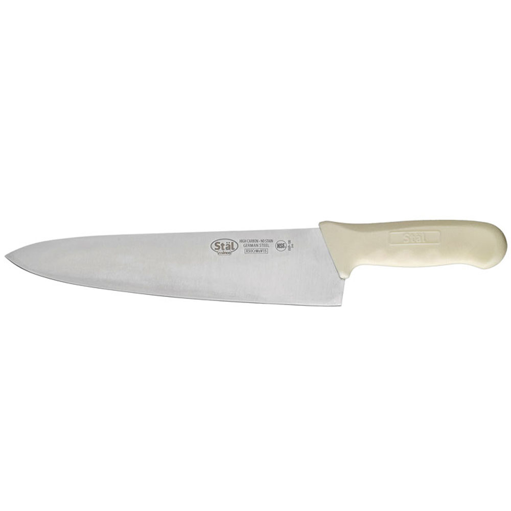 Winco 10" Stal White Cook's Knife 