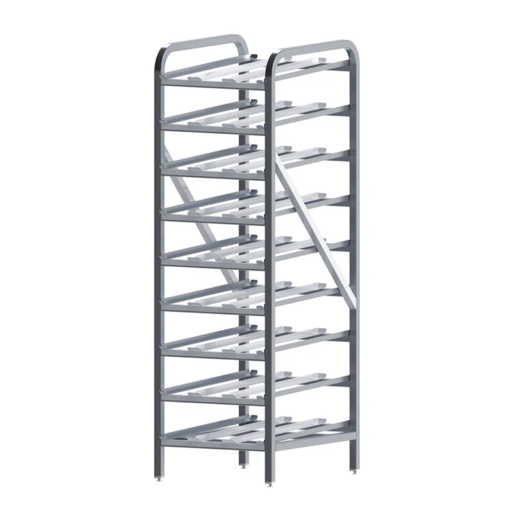 Winco 9 Tier Can Storage Rack 