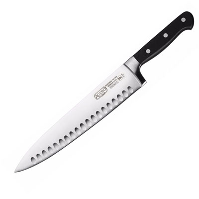 Winco Acero Hollow Ground Chef Knife, 10"