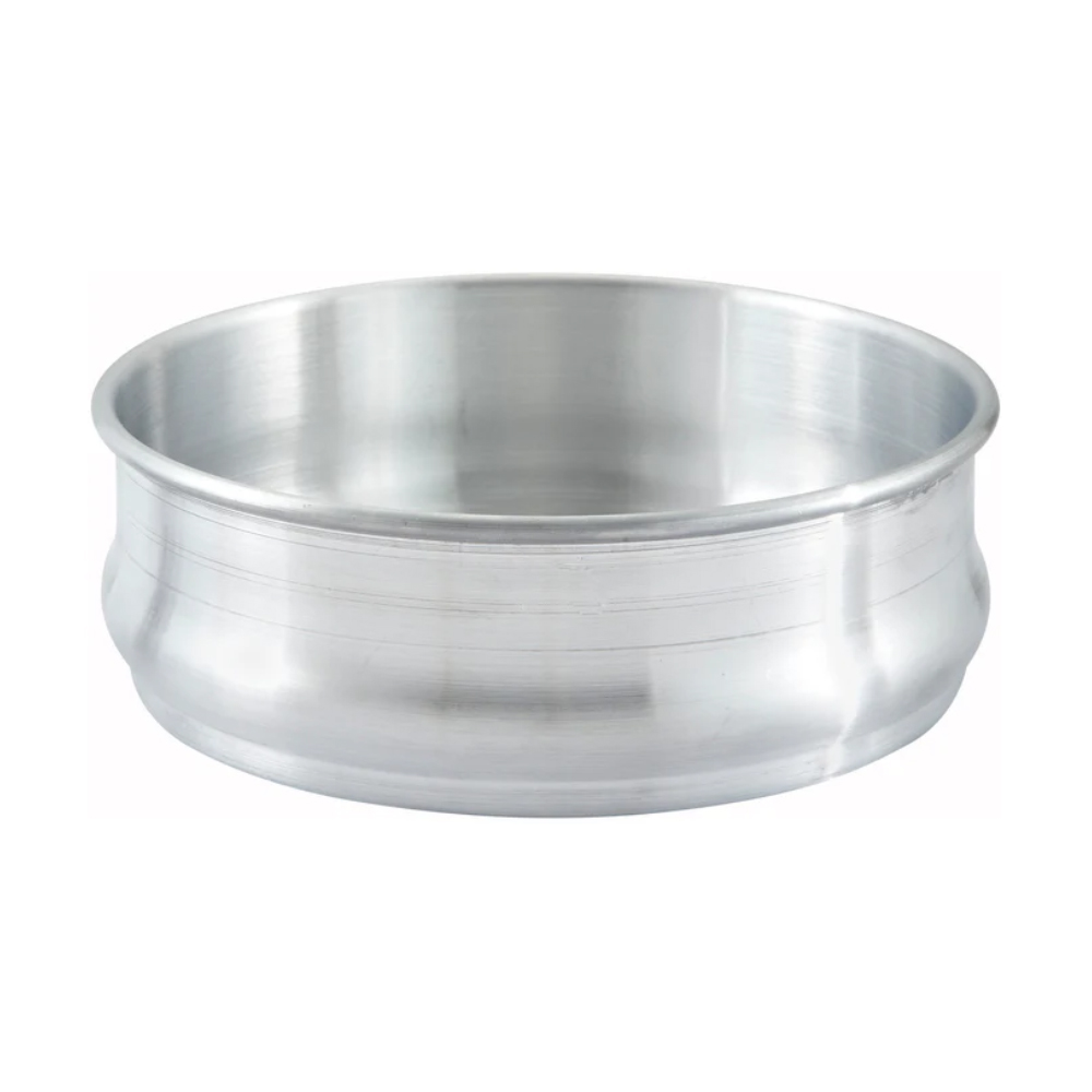 Winco Aluminum Stackable Dough Pan, 96 oz. 