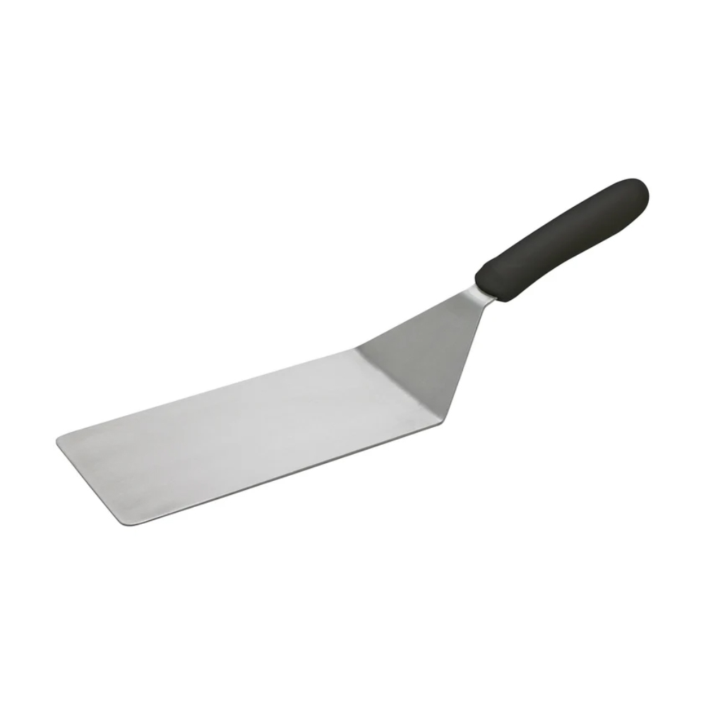 Winco Black Offset Turner, 8" x 4" Blade