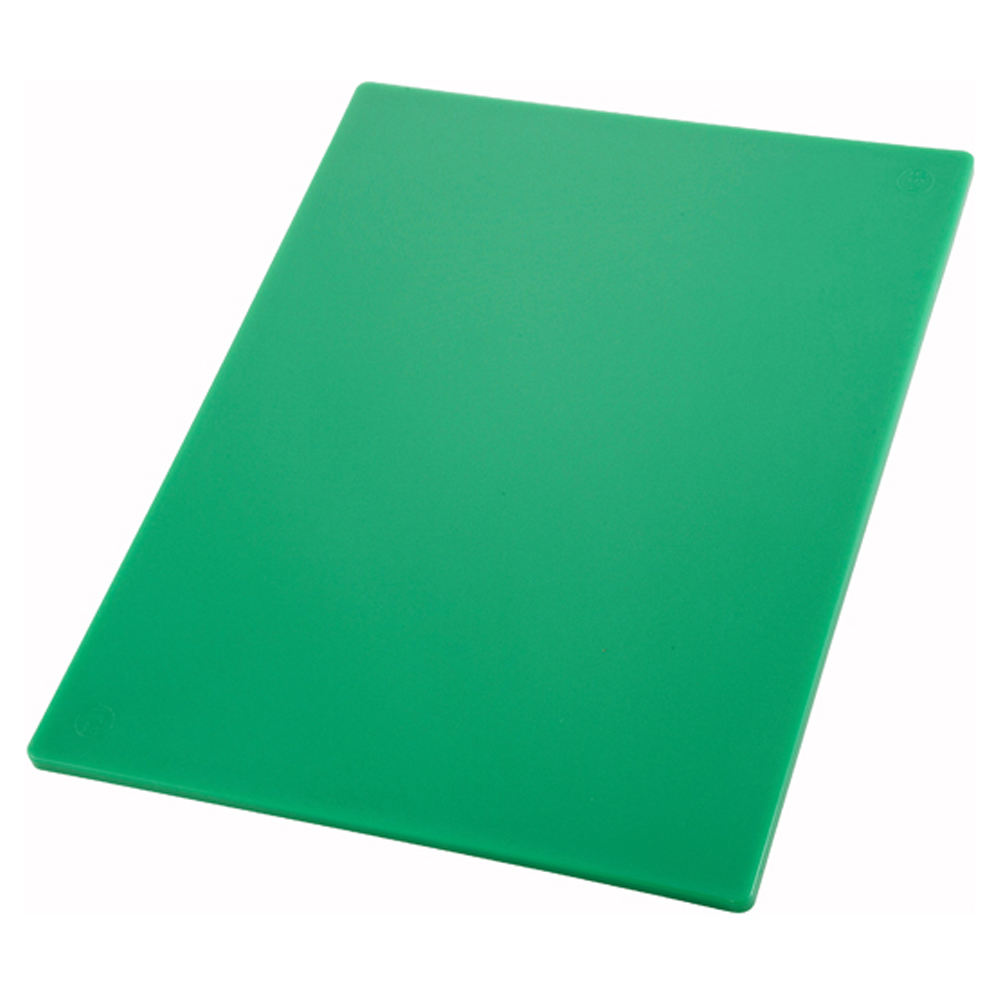 Winco CBGR-1824 Cutting Board 18" x 24" x 1/2" Thick, Green