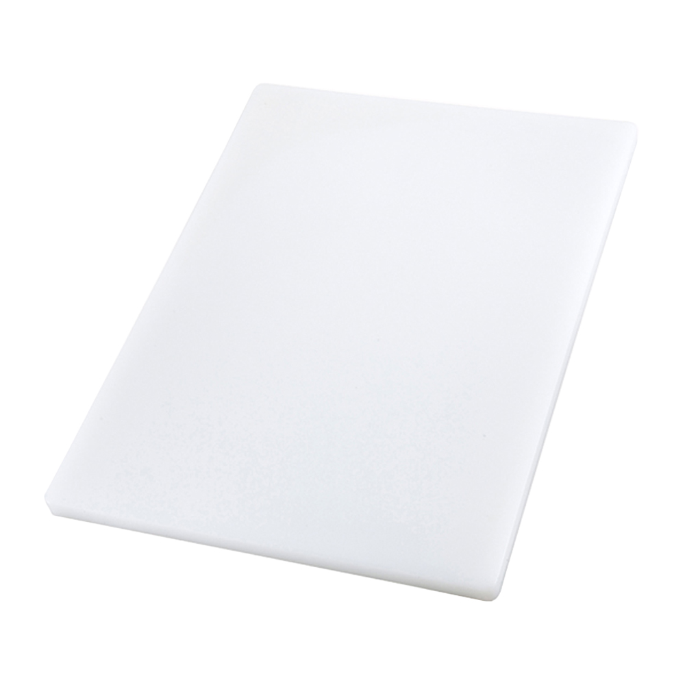 Winco Cutting Board White Poly 18" X 24" X 1" Thick
