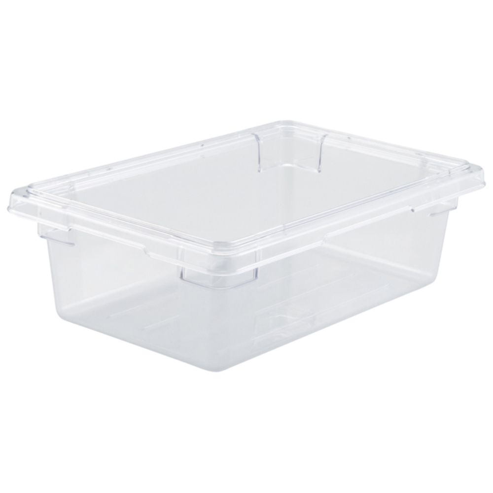 Winco Clear Polycarbonate Food Storage Box, 3.5 Gallon