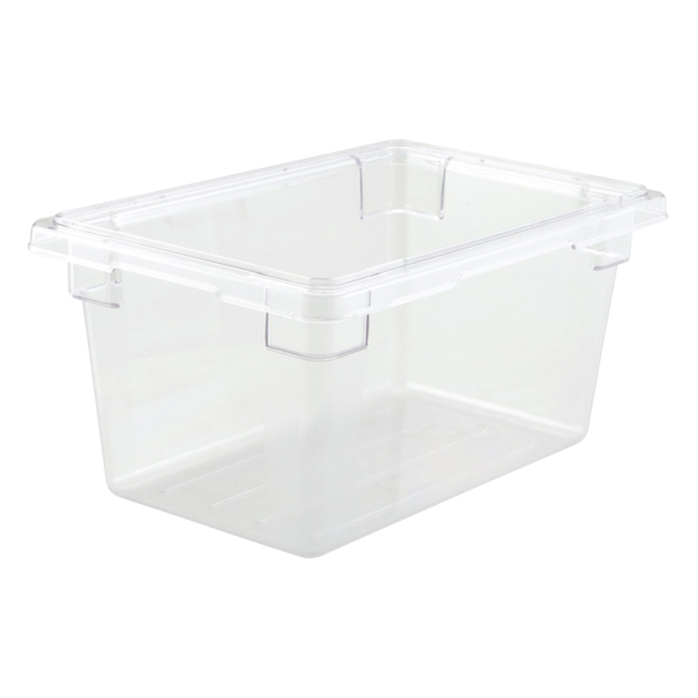 Winco Clear Polycarbonate Food Storage Box, 5 Gallon