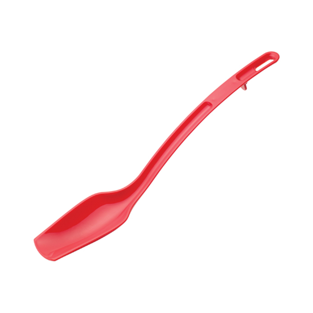 Winco Curv Red Tapered Serving Spoon, 10"