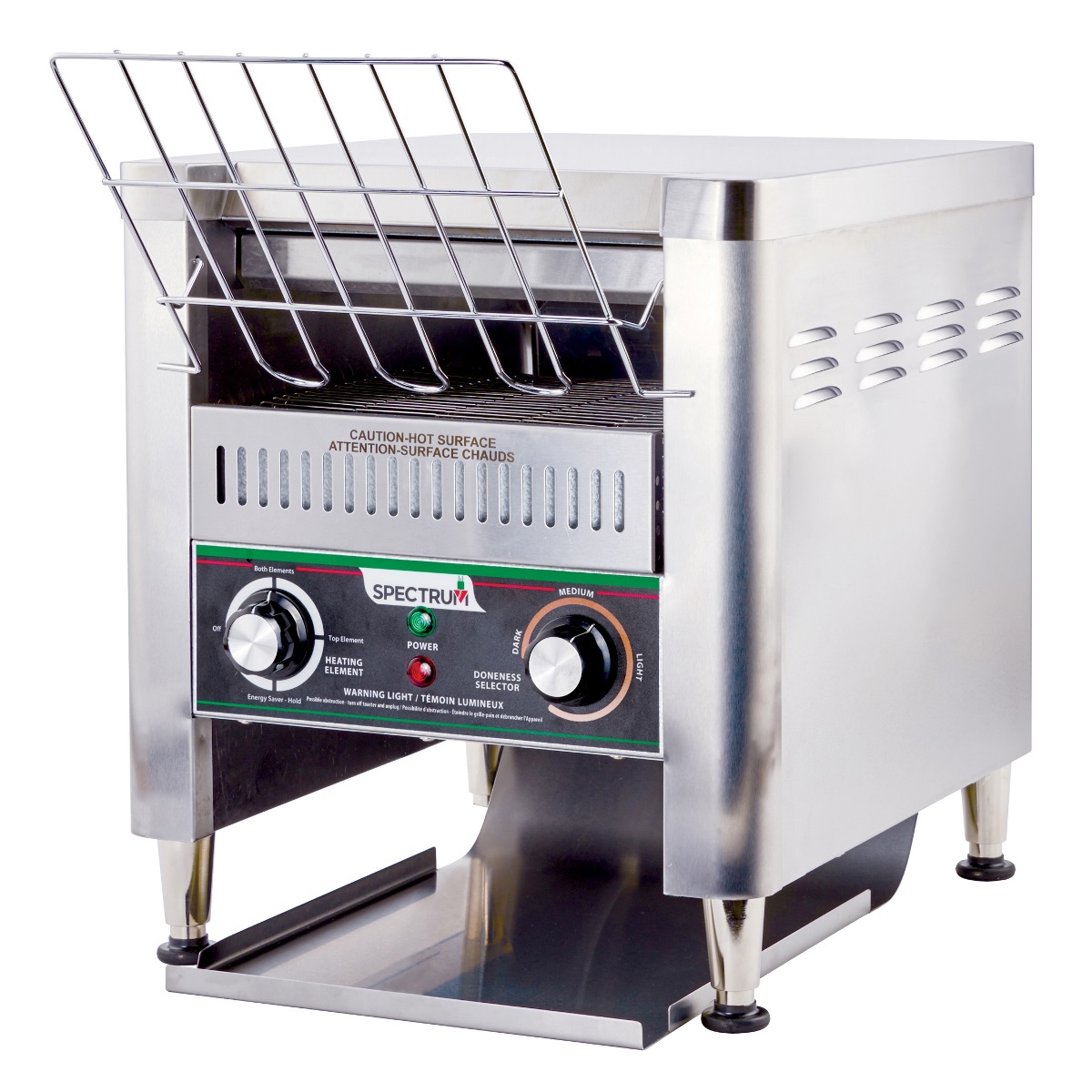 Winco ECT-700 Spectrum Conveyor Toaster, 700 Slices/Hour, Used Great Condition