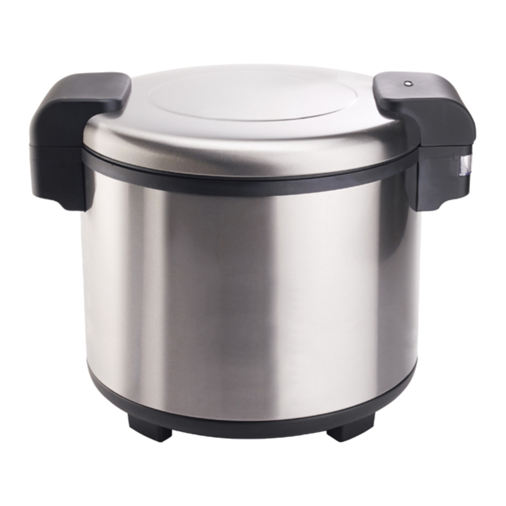 Winco Electric 100 Cup Rice Warmer with Hinged Lid, Used Acceptable Condition