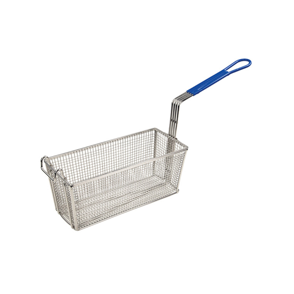 Winco Fry Basket w/Non-Slip Sleeve, 13-1/4" L x 5-5/8" W x 5-7/8" High