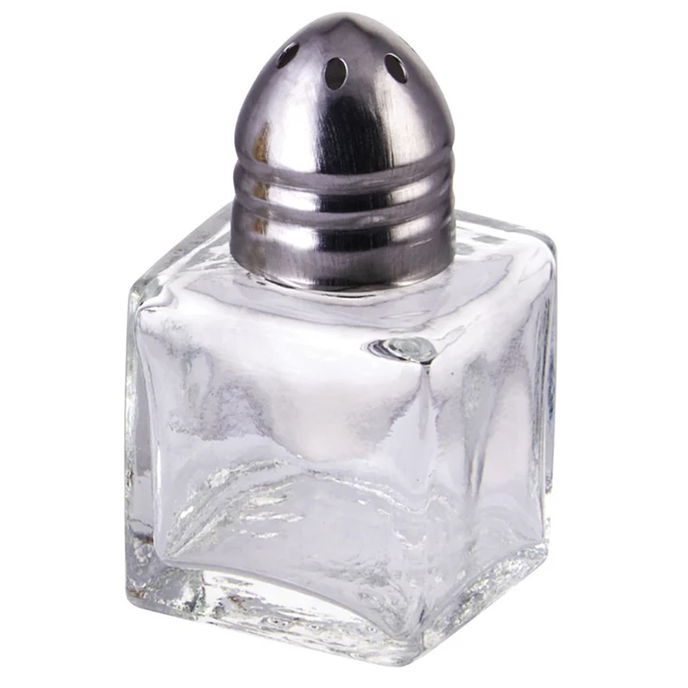 Winco G-100 Mini-Cube Salt Shaker, 1/2 Oz.