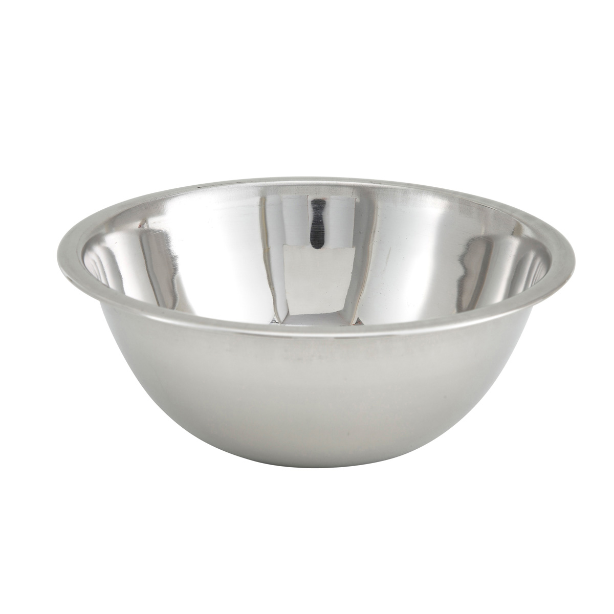 Winco MXBT-75Q 3/4 quarts, 6-3/8" dia, 2-3/8"H Stainless Steel Mixing Bowl