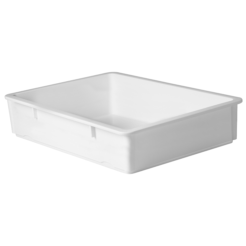 Winco PL-6N Pizza Dough Box, Plastic, Extra Deep