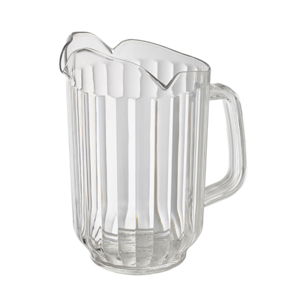 Winco Polycarbonate Clear Water Pitcher, 60 oz.