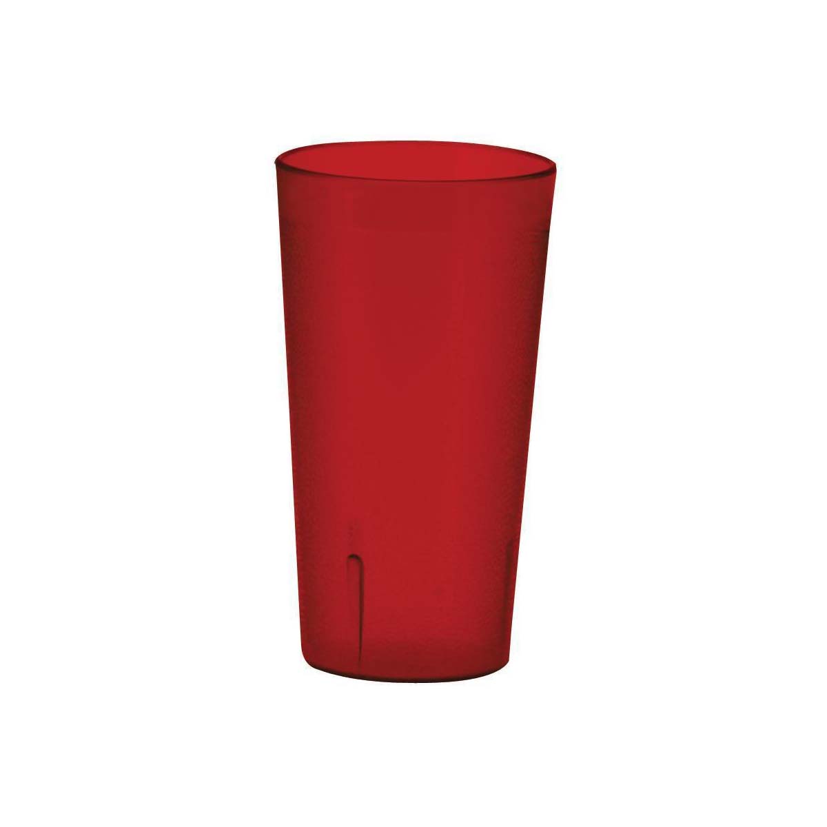 Winco PTP-12R 12-Oz Red Pebbled Tumbler, 1 Dozen