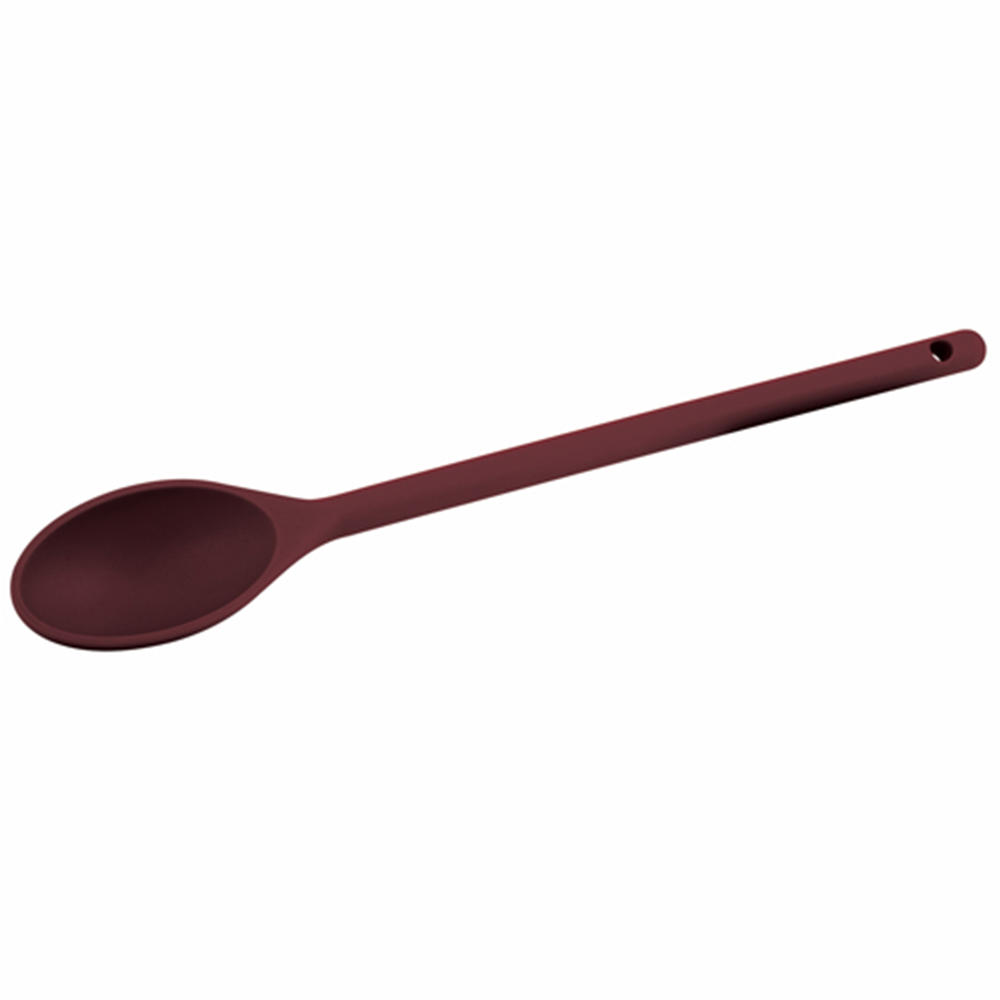 Winco Solid 15" Serving Spoon, Wine