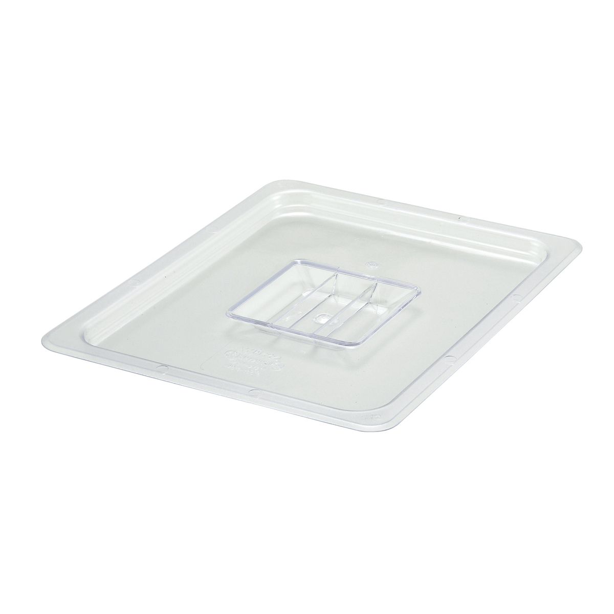 Winco SP7200S 1/2 Size Poly Ware Polycarbonate Food Pan Cover, Solid ...