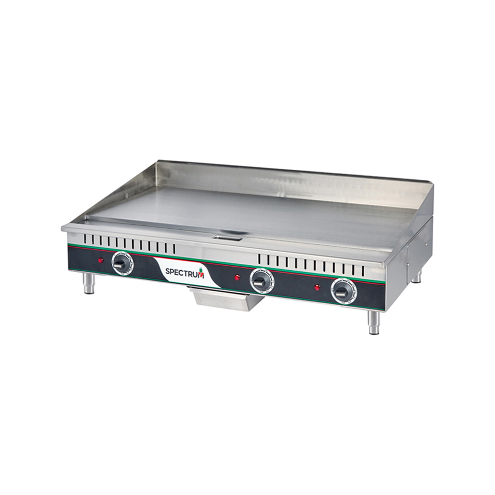 Winco Spectrum 36" Electric Griddle, Threee Heat Zones