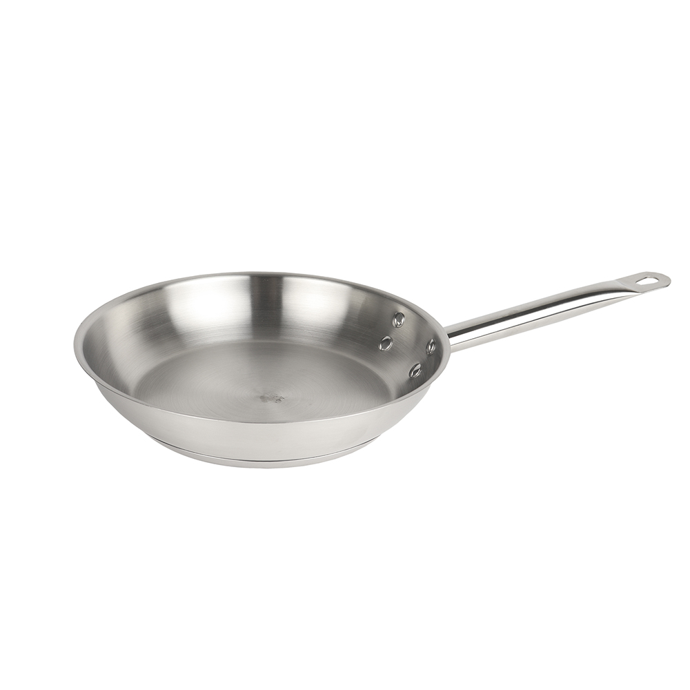 Winco Stainless Steel Fry Pan, 11"