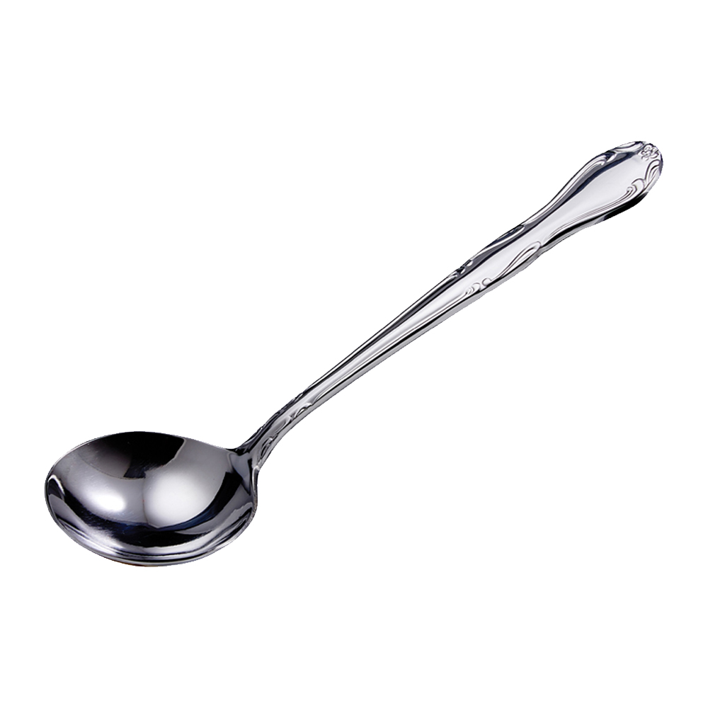 Winco Stainless Steel Gravy & Soup Ladle, 1 Ounce, 7"