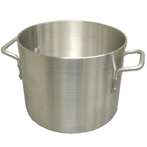 Winco 40 Qt. Aluminum Stock Pot Steamer Basket