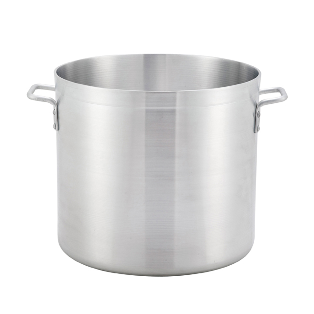 Winco Super Aluminum Stock Pot, 8 Quart, 9" Diameter, 4mm