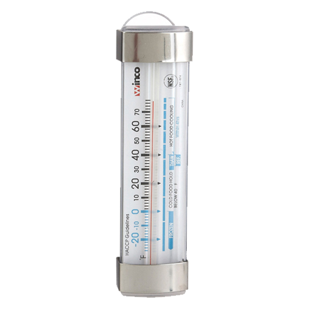 4 градусника. Термометр для холодильника OEM -30/+30 Refrigerator-Freezer Thermometer. Термометр Winco. Термометр для холодильной витрины. Термометры для холодильных горок.