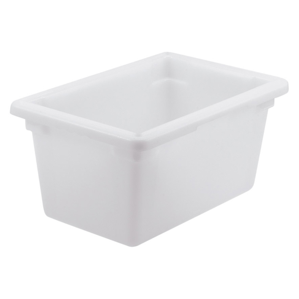 Winco White Polypropylene Food Storage Container, 5 Gallon