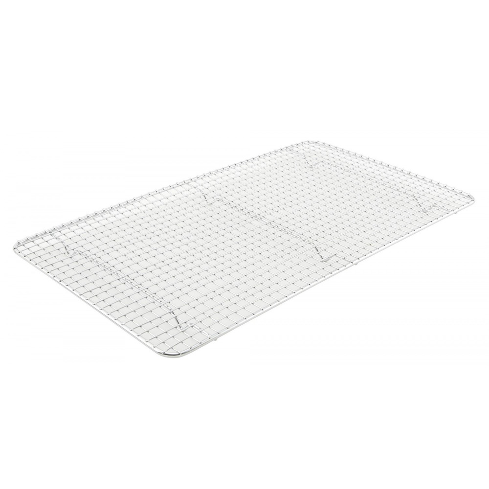 Winco Wire Pan Grate, Chrome Plated, 10" x 18" (for 1/1 Steam Pans)