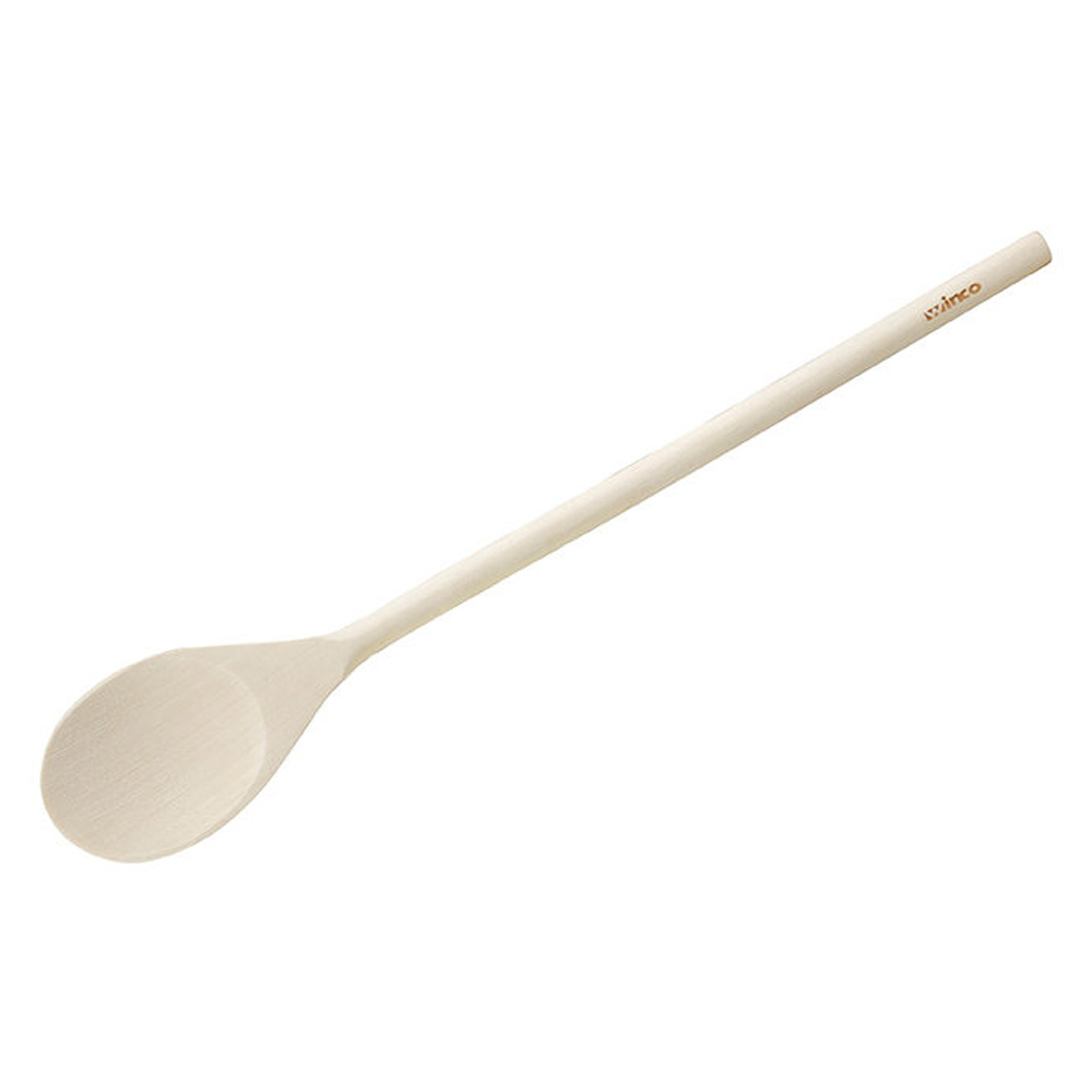 Winco WWP-18 Wooden Mixing Spoon 18"