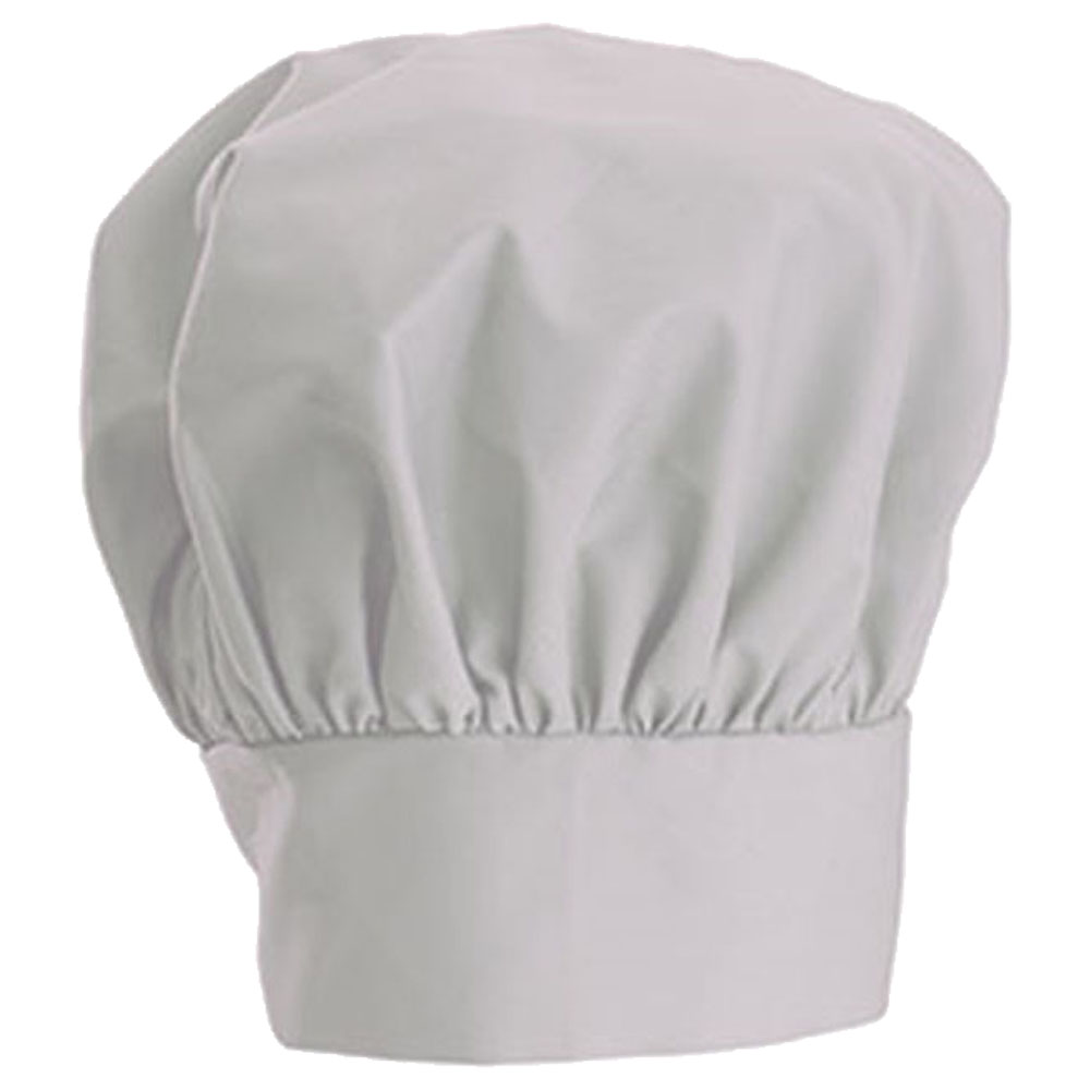 Winware by Winco CH-13 Chef Hat 13", Cotton/Poly Blend - White