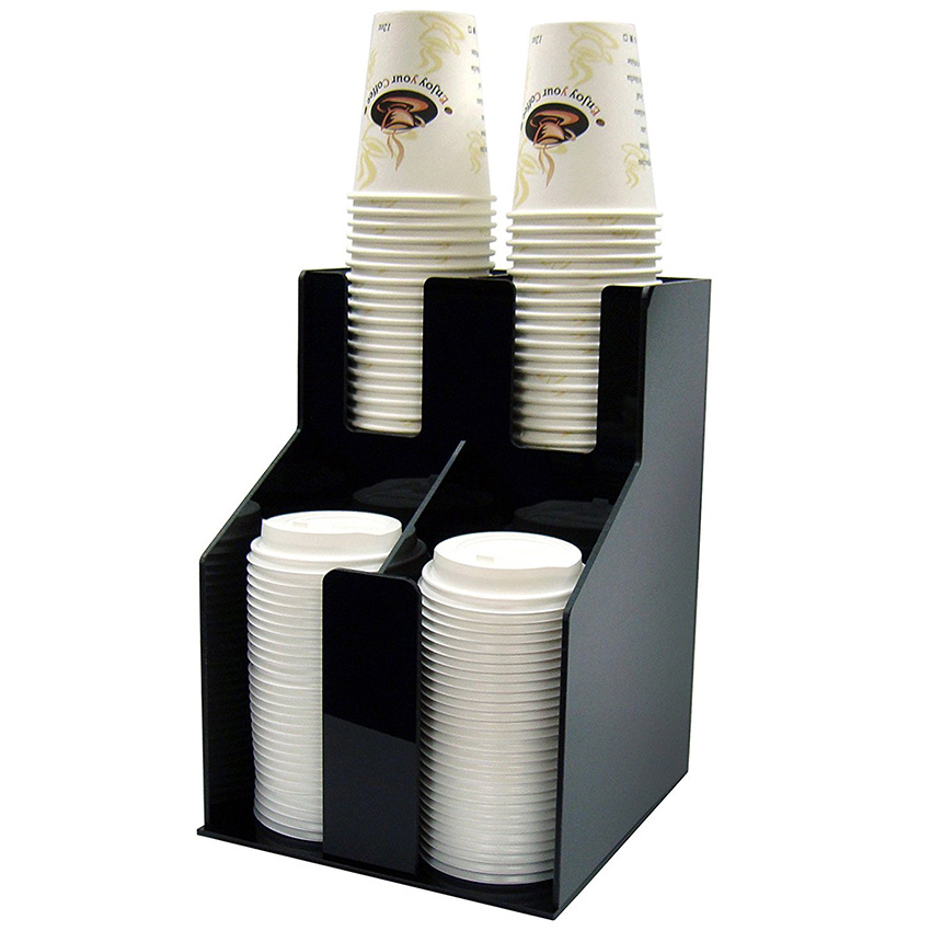 Winco CLO-2D 2 Tier Cup & Lid Organizer