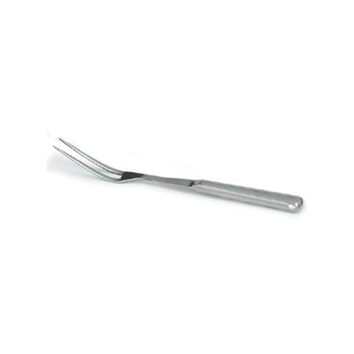 Winco Deluxe Hollow-Handle Two-Tine Pot Fork - 11"