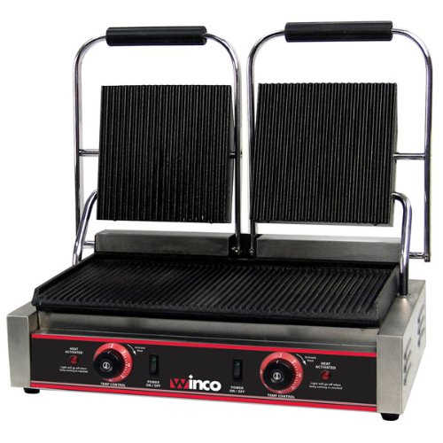 Winco EPG-2 Double Electric Panini Grill