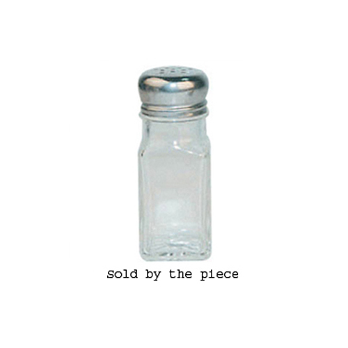Winco Square Salt Shaker with Mushroom Top, oz