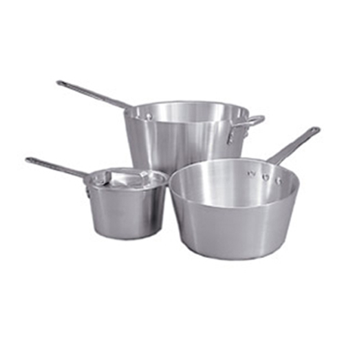 Winco Tapered Sauce Pan, Aluminum, 2-1/2 Quart