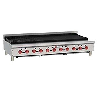 Wolf ACB60 ACB Series 60" Heavy Duty Counter Model Gas Charbroiler
