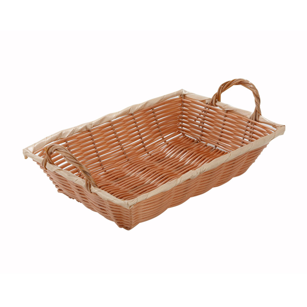 Winco PWBN-12B Woven Display Basket 12" x 8" x 3" 